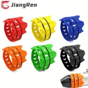 Resim Motosiklet Egzoz Isı Kalkanı - Çok Renkli Seçeneklerle (Kırmızı, Yeşil, Mavi, Sarı, Siyah, Turuncu) Ağır Hizmet Tipi Kauçuk Termal Koruma Kalkanı - HONDA, Yamaha, , SUZUKI, KTM, Dirt, Motosikletler için Uygun - Egzoz Boru Kılıfı, Motosiklet Motor Koruması - Off-Road, Yarış, Sürüş için Uyumlu - Isıya Dayanıklı Motosiklet Aksesuarı, Motosiklet Egzoz Isı Kalkanı Koruma 