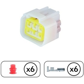 Resim Star Stop Soketi 6 Pin Kablosuz 