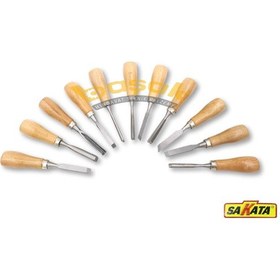 Resim Sakata Ahşap Oyma Seti 11 Parça Wd1008-11 