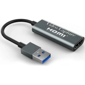 Resim 4K USB 3.0 Capture Video Yakalama Adaptörü HDMI To USB 4K 1080P Akış Öğretim Video Konferans Veya Canlı Yayın Için Oyun Yakalama Kartı 