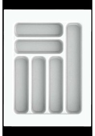 Resim Çekmece İçi Kaşıklık Ve Kepçelik Düzenleyici Beyaz 37x49 Cm 36,5x40 Cm Kadar Kesilebilir Beyaz 