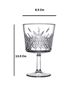 Resim Paşabahçe 440456 Timeless Kokteyl Kadeh 4'lü 270cc Şeffaf 