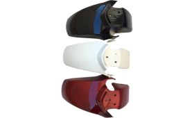 Resim Alkan E-Bike Ön Çamurluk Geniş Elektrikli Bisiklet Ön Çamurluk Beyaz 