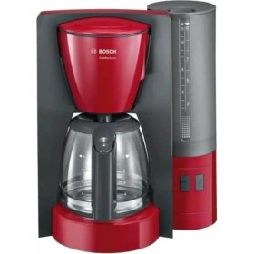 Resim Bosch TKA6A044-BOSCH Kırmızı Filtre Kahve Makinesi 12 Fincan Kapasitesi Otomatik Kapanma Özelliği 