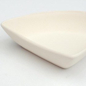 Resim Üçgen Çerezlik Seramik Bisküvi 