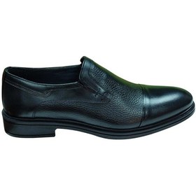 Resim Nevzat Öge 098-poli Erkek Siyah 40-44 Deri Klasik Ayakkabı Siyah 