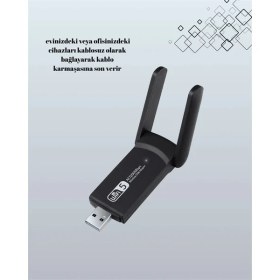 Resim Motto Ticaret USB 3.0 Wireless Adaptör - 2.4ghz & 5ghz Destekli 