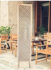 Resim Ahşap. Seperatör. Ahşap Paravan. 50X200 