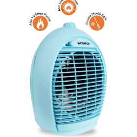 Resim Kumtel Fanlı Isıtıcı 2000 W LX-6331 Mavi 