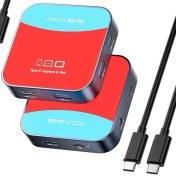 Resim FourForce Switch Için Yakalama Kartı, Acasıs Yakalama Kartı ve Yerleştirme Istasyonu 2'si 1 Arada, Nintendo/akış/toplantı Için 1080P 60FPS Video Yakalama Kartı, 2*usb-A 3.0 (Usb C Yakalama Kartı) 