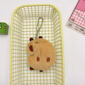 Resim OEMG Yeni Yaratıcı Sevimli Anahtarlık Karikatür Peluş Bebek Kolye Çok Yönlü Anahtarlık Kolye Çanta Bebek Çekicilik (Yurt Dışından) 