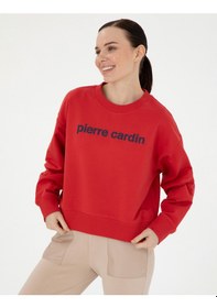 Resim Pierre Cardin Kadın Kırmızı Sweatshirt 50308055-vr030 Kırmızı 