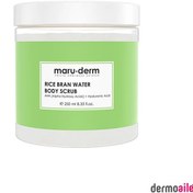 Resim Maruderm Body Scrub | Pirinç Suyu Vücut Peelingi | AHA + Hyaluronik Asit 250 ML 