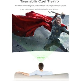 Resim Shinecon SC-G04EA 3D Sanal Gerçeklik Gözlüğü - SIYAH-(5796) - F489K871-U09489 