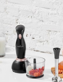 Resim Karaca Pro-midi 3lü Blender Set Black Rose 