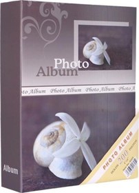 Resim Rabsev 10x15cm 200 Fotoğraf Kapasiteli Desenli Lüks Ofset Fotoğraf Albümü RS6205-S 
