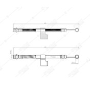 Resim SVAC 80-139 Ön Fren Hortumu Sol Getz 2003 - Abs li 