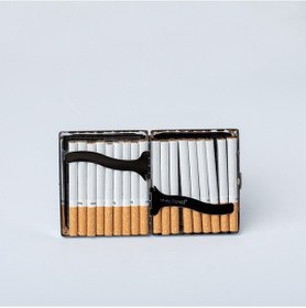 Resim Hky İsme Özel Sigara Tabakası Metal Sigaralık + Çakmak 