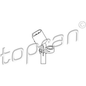 Resim Arka Abs Sensörü L Polo 2002- 504638121 
