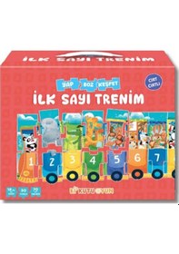 Resim İlk Sayı Trenim - Cırt Cırtlı Yapboz ve Kitap Seti - 7 Kitap Takım - Halil İbrahim Öztürk - Bi Kutu Oyun Yayınevi 