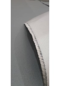 Resim Silikon Kaplı Yanmaz Cam Elyaf Kumaş 600+120 G/M2 En:127Cm 