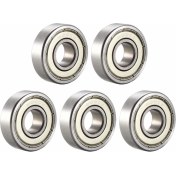 Resim Dünya Magnet Rulman, 5 Adet 6000ZZ Metal Mühürlü 7X19X6 Bilya Rulman 