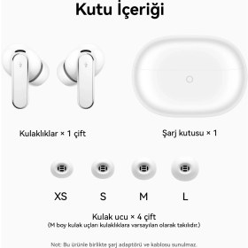 Resim HUAWEI Freebuds Pro 5 Beyaz TWS Kulak İçi Bluetooth Kulaklık, Çift Sürücülü Yapay Zeka Gürültü Engelleme 