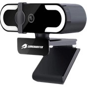 Resim GameBooster CAM02 LED Aydınlatmalı Full HD 1080P Web Kamera 