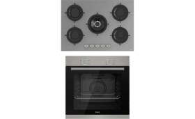 Resim Ferre Mega Plus Serisi 2'li Cam Ankastre Set (XE61MDV-RS038) 
