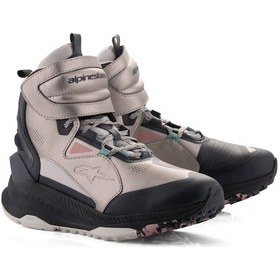 Resim Alpinestars Speedstreet Korumalı Motosiklet Botu Gri Siyah 