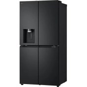 Resim Lg GC-L22FFQUJ Gardırop Tipi No Frost Buzdolabı | Yapay Zeka Destekli | 506 Litre | Mat Siyah Renk 