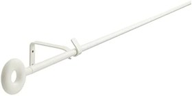 Resim Perde çubuğu seti, beyaz, 140 cm 