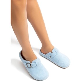 Resim Twigy Tuana Kadın Ev Terliği Mavi 36/40 EE0205 