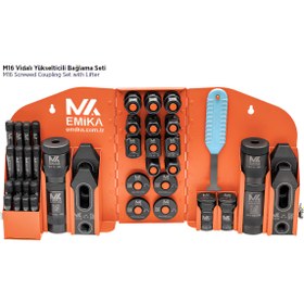 Resim EMİKA M16 Vidalı Yükselticili Bağlama Seti 