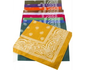 Resim Pileli Store Çini Desenli Bandana 50*50 