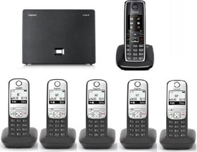 Resim Gıgaset Analog & Ip 6 Dahili Dect Telsiz Kablosuz Telefon Santrali C530-A690 