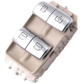 Resim Mercedes W213 E Serisi Arka Cam Perde Düğmesi Bej 2016-2020 