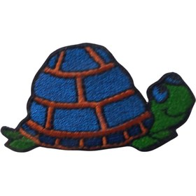 Resim Aplike Ütü İle Yapışan Kaplumbağa Arma 4x3 cm 