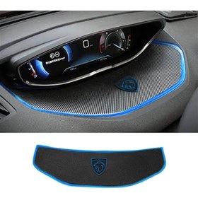 Resim komauto Peugeot Logolu Kaydırmaz Ped 