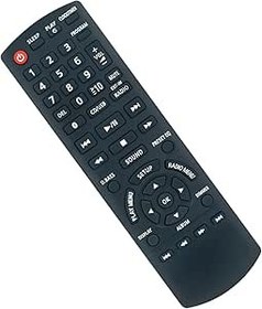 Resim N2QAYB001018 Yedek Uzaktan Kumanda -VINABTY-Fit Panasonic HiFi Stystem N2QAYB001018 Uzaktan Kumanda SC-PM100 SC-PMX100B SC-PMX70 SC-PMX70B SA-PMX70BEB SC-PMX74EG için 