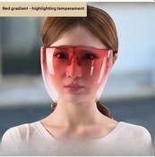 Resim Elmpaly Siyah Balıkçı Yüz Maskesi Motosiklet Outdoor Spor İçin Tam Yüz Koruyucu 