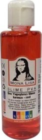 Resim Monalisa Sıvı Yapıştırıcı Slime 70 Ml Kırmızı (12 Li Paket) 
