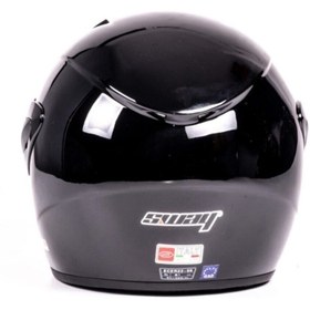 Resim Helmet Sway 700 Yarı Camlı Kask Siyah Ce Güvenlik Sertifikalı 