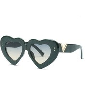 Resim Joyhub Kalp Şeklinde Macaron Güneş Gözlükleri - Elite Mc Rp5y56 Gri 