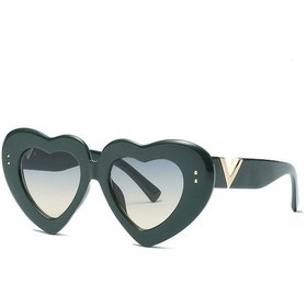 Resim Joyhub Kalp Şeklinde Macaron Güneş Gözlükleri - Elite Mc Rp5y56 Gri 