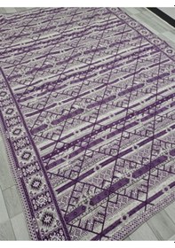 Resim Savan Dokuma Halı Örtüsü 4m² Kale Lila1 Diğer 