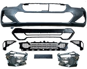 Resim Bmw X1 Ön Tampon Seti M-tech 2022 Sonrası Uyumlu 