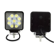 Resim Araç Spot Led Sis Farı 12V 27W 4” DRL Lamba Tekne 4x4 Offroad ATV Kamyon Truck 4WD 