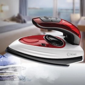 Resim Kiwi KSI-6317 Seyahat Tipi Buharlı Ütü Kırmızı 