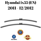 Resim Hyundai İx55 En 2011 2012 Uyumlu Ön Cam Silecek Süpürgesi Takımı 600/500mm Silbak Sb2420c 